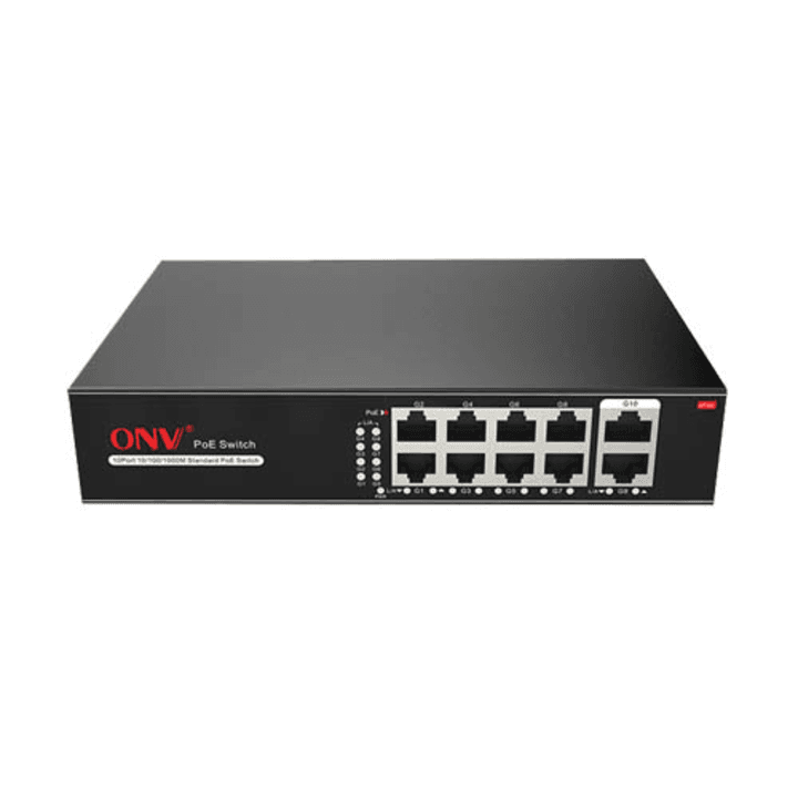 ONV-H3108PS 10-port PoE Switch